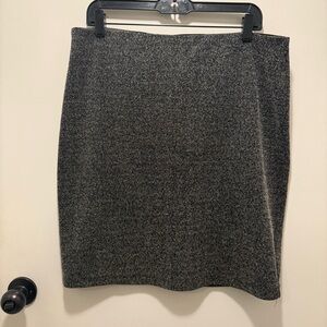 Studio M Charcoal Mini Pencil Skirt